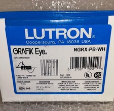 NEW LUTRON NGRX-PB-WH Power Booster 3000 Series GRAFIK EYE Control Unit NEW picture