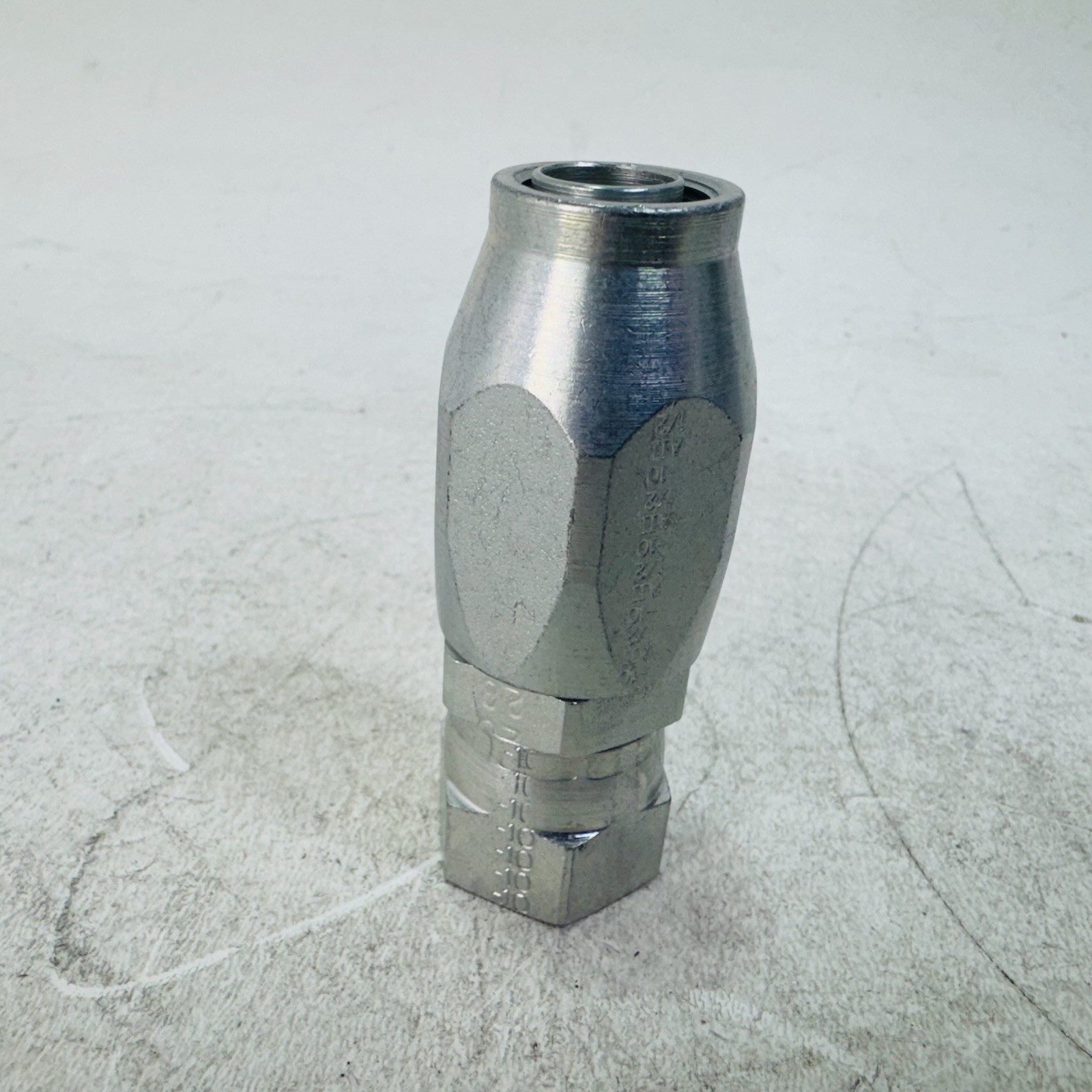 Eaton Aeroquip 4411-10S Hose Fitting, Hyd, Jic, Straight, 7/8-14 Eaton Aeroquip 4411-10S Hose Fitting, Hyd, Jic, Straight, 7/8-14