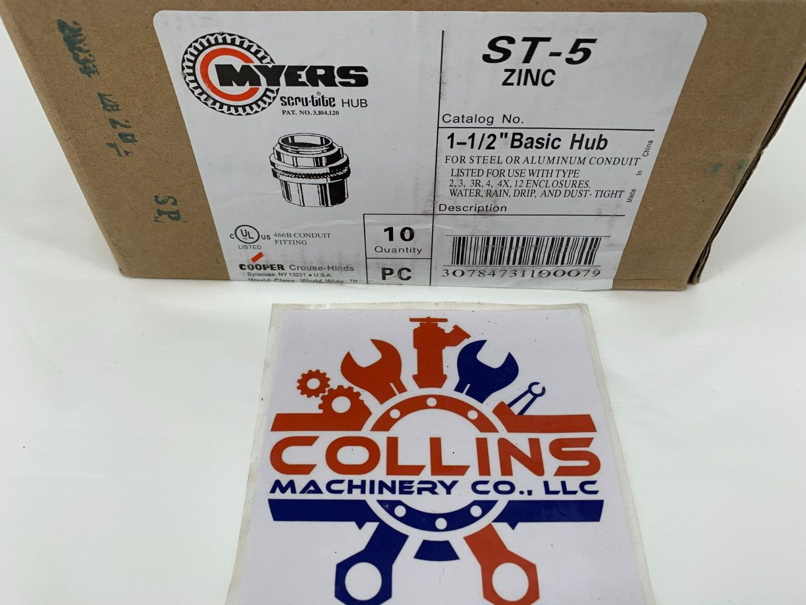 Myers ST-5 Cooper Crouse-Hinds SCRU-TITE 1-1/2\