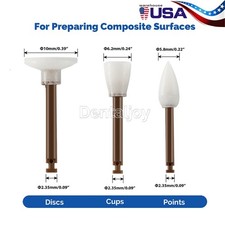 40Pcs AZDENT Dental Composite Polishing Finishing Finisher Disc/ Cups/Points picture