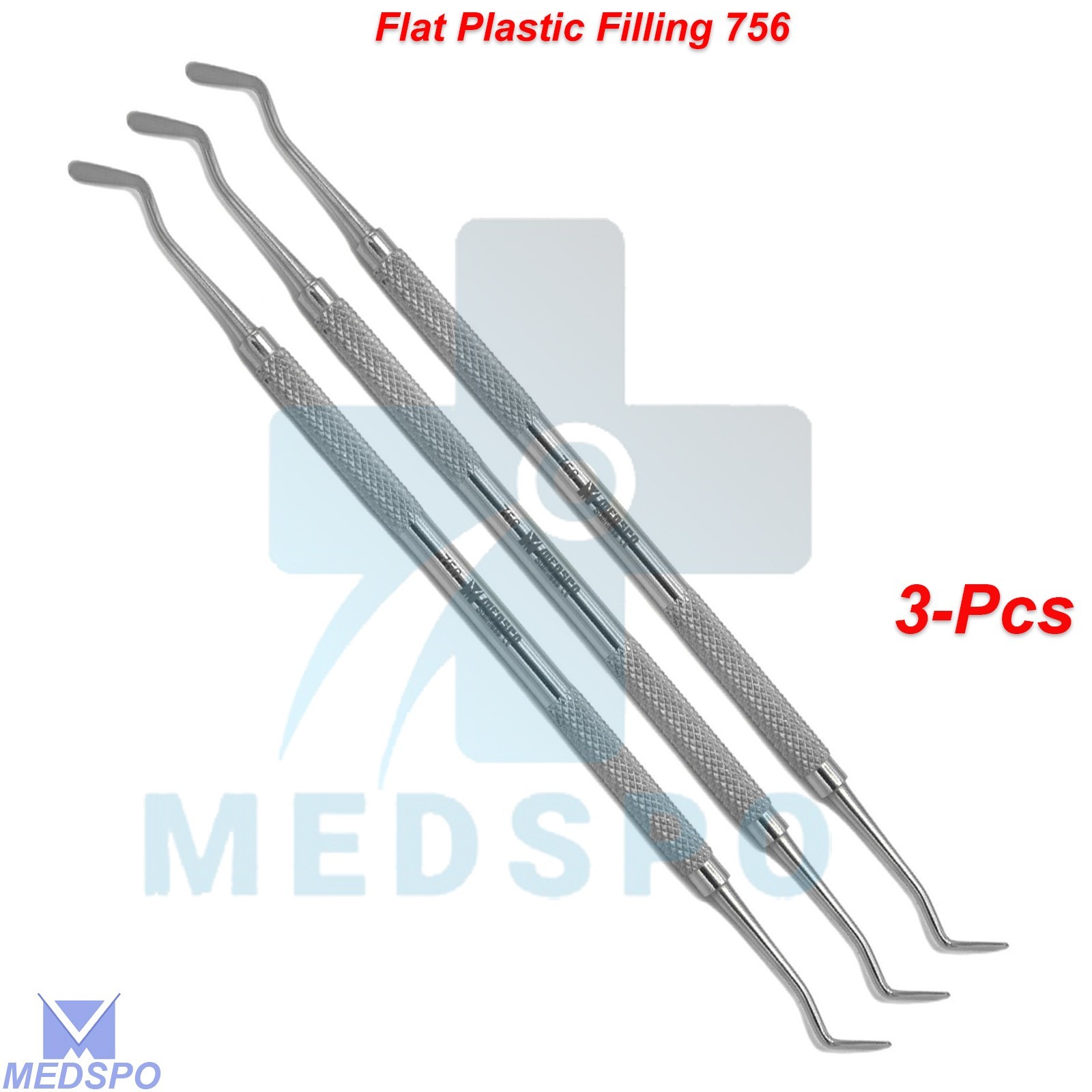 Dental Flat Plastic756 Composite Restorative Filling Restoration Instruments Kit Dental Flat Plastic756 Composite Restorative Filling Restoration Instruments Kit