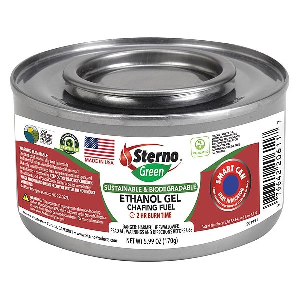 Sterno Chafing Fuel,2 hr,PK72 20612 Sterno 20612 076642206117 Sterno Chafing Fuel,2 hr,PK72 20612 Sterno 20612 076642206117