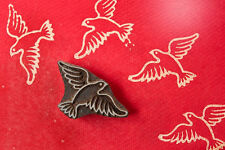 Bird Wooden Stamp Wood Block  Hand Carved Stamp Block Print Wooden Printing  picture