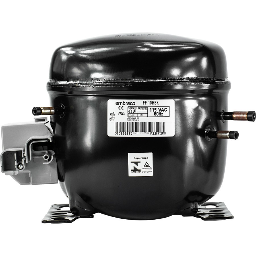 FF10HBK1 embraco Refrigeration Compressor, R134a FF10HBK1 embraco Refrigeration Compressor, R134a