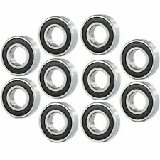 10 Pcs Premium 6004 2RS ABEC3 Rubber Sealed Deep Groove Ball Bearing 20x42x12mm picture