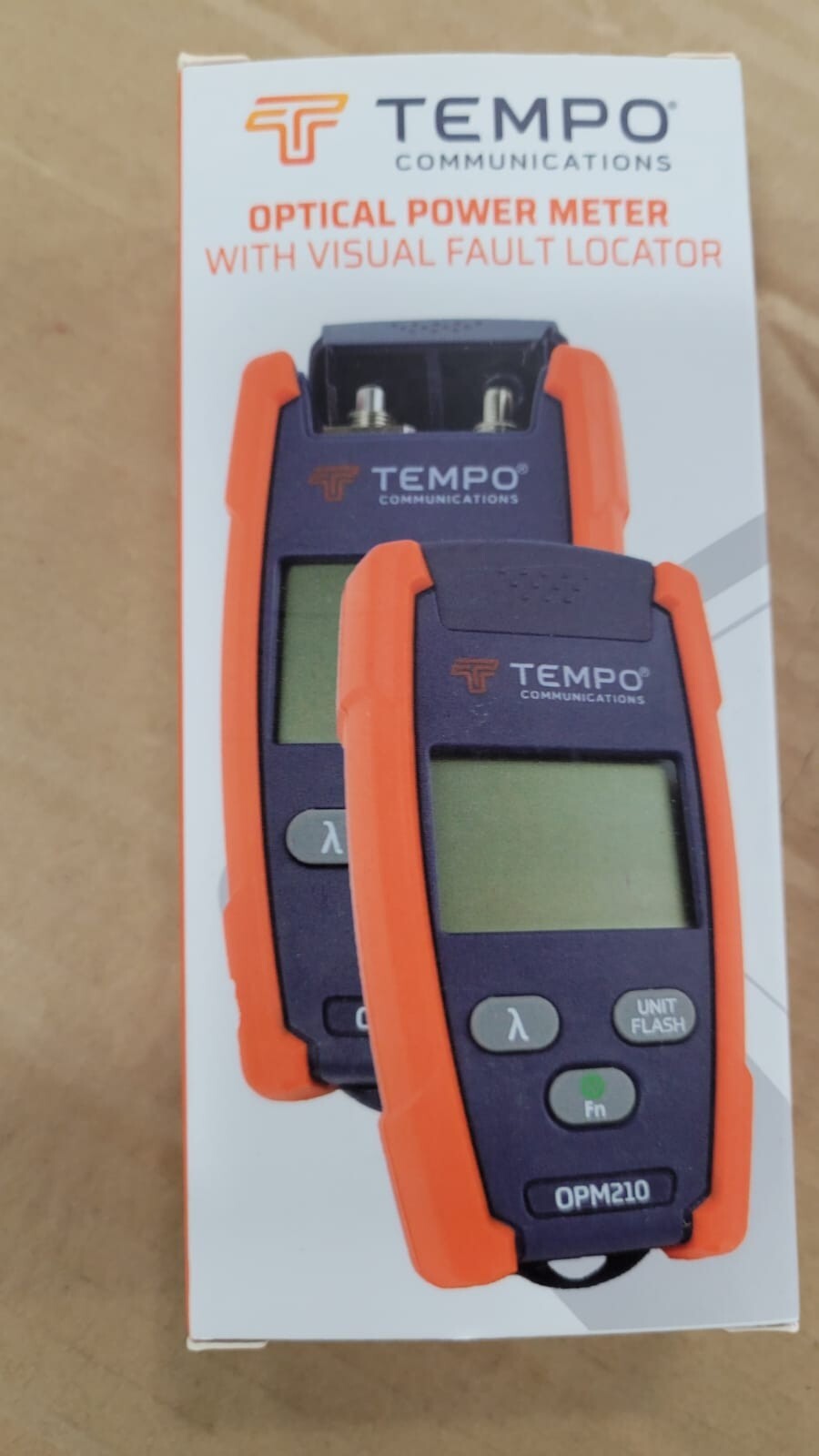 TEMPO Micro Optical Power Meter OPM210 TEMPO Micro Optical Power Meter OPM210