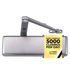 LYNN HARDWARE Extra Heavy Duty Commercial Door Closer, Closing Delay Timer picture