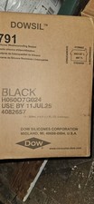 12 Cartridges Unopened Full Case  DOWSIL NEW Of Black Dowsil 791 ~Rv's picture
