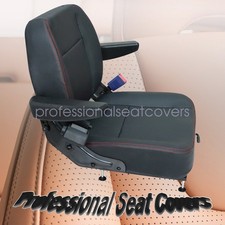 For Most Tractor Forklift Mower Dozer Telehandler Seat W/ Armrest & Safety Belt picture