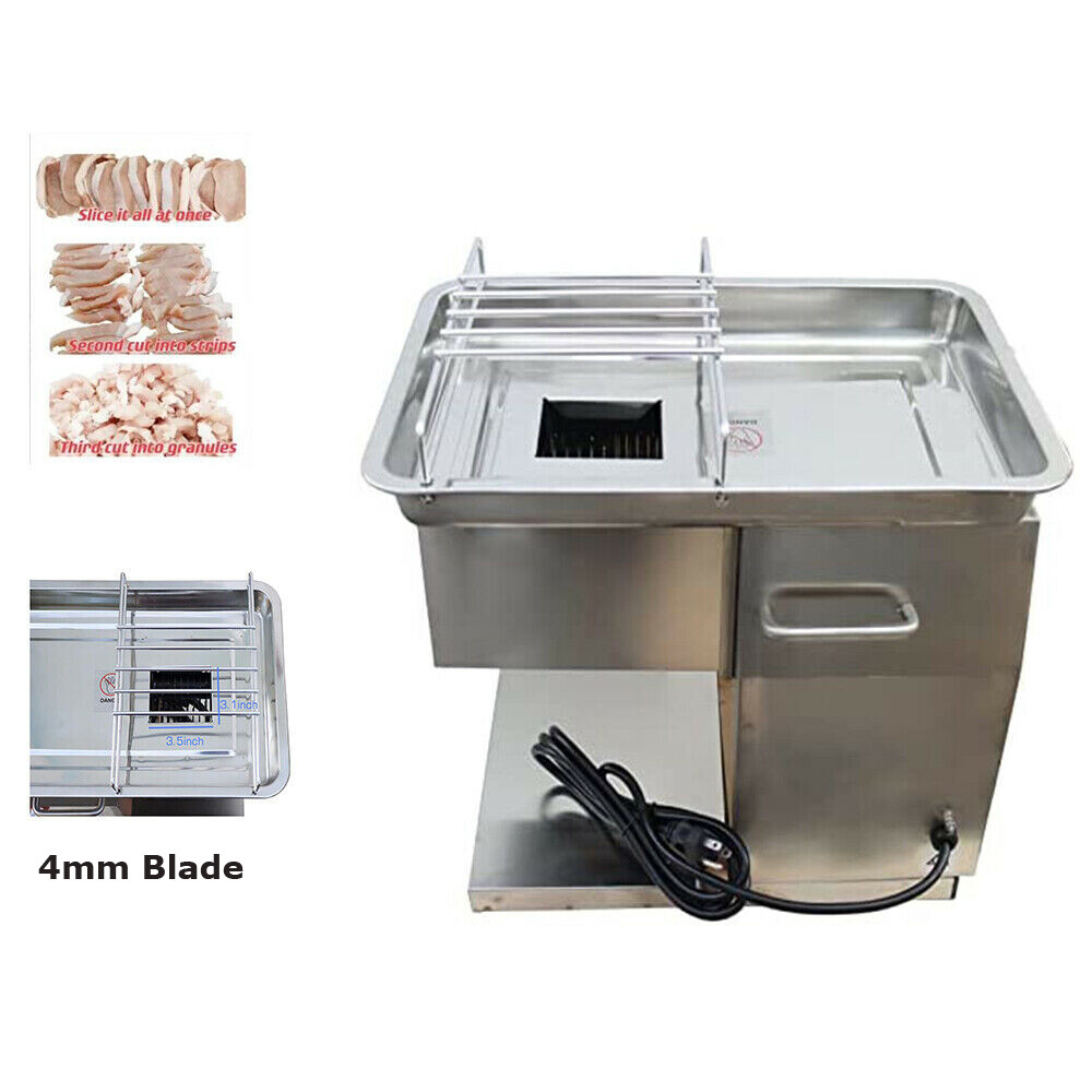 QX Type 4mm Blade Meat Slicer Meat Cutting Machine Stainless Steel 250KG/h 110V QX Type 4mm Blade Meat Slicer Meat Cutting Machine Stainless Steel 250KG/h 110V