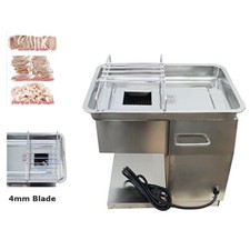 QX Type 4mm Blade Meat Slicer Meat Cutting Machine Stainless Steel 250KG/h 110V picture