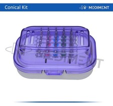 Conical Kit 25 pcs Set With Stoppers Dental picture