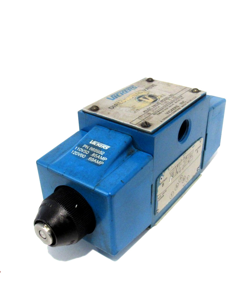 REPAIRED VICKERS DG4S4-012C-B-60 DIRECTIONAL VALVE 879135 DG4S4012CB60 REPAIRED VICKERS DG4S4-012C-B-60 DIRECTIONAL VALVE 879135 DG4S4012CB60