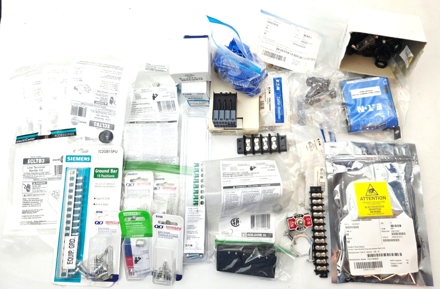 Lot of Controls - Siemens - Square D - Eaton - Mars - Telemecanique - Coiltronic