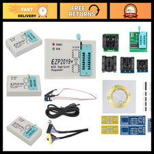 High-Speed USB SPI Programmer for EEPROM Flash BIOS - 12 Socket Adapters, WIN7/W picture