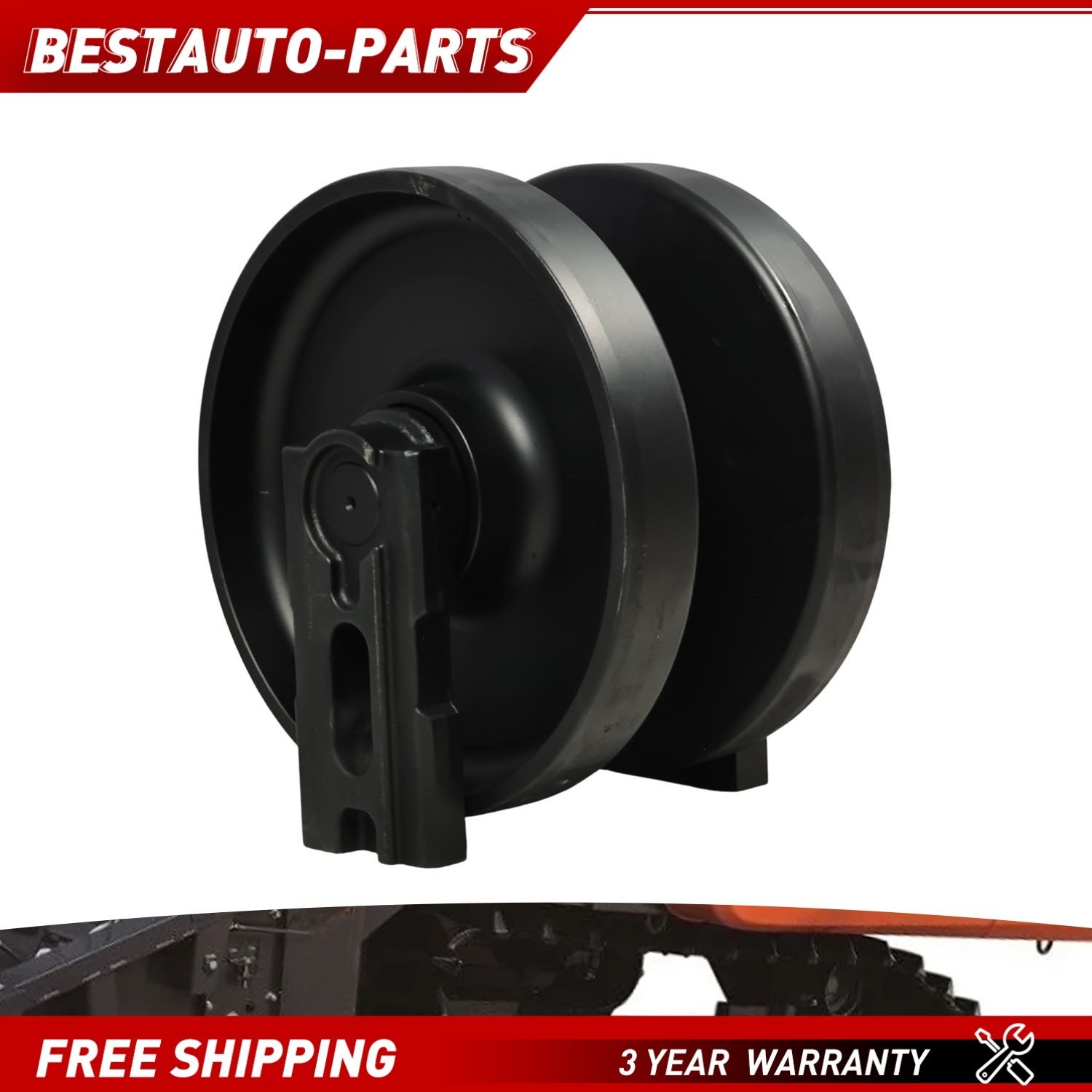V0611-22100 Front-Idler For KUBOTA SVL75 SVL90 SVL95-2S SVL97 Skid Steer V0611-22100 Front-Idler For KUBOTA SVL75 SVL90 SVL95-2S SVL97 Skid Steer