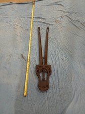 Vintage Cast Iron Bull Cattle Dehorning Horn Cutter  picture