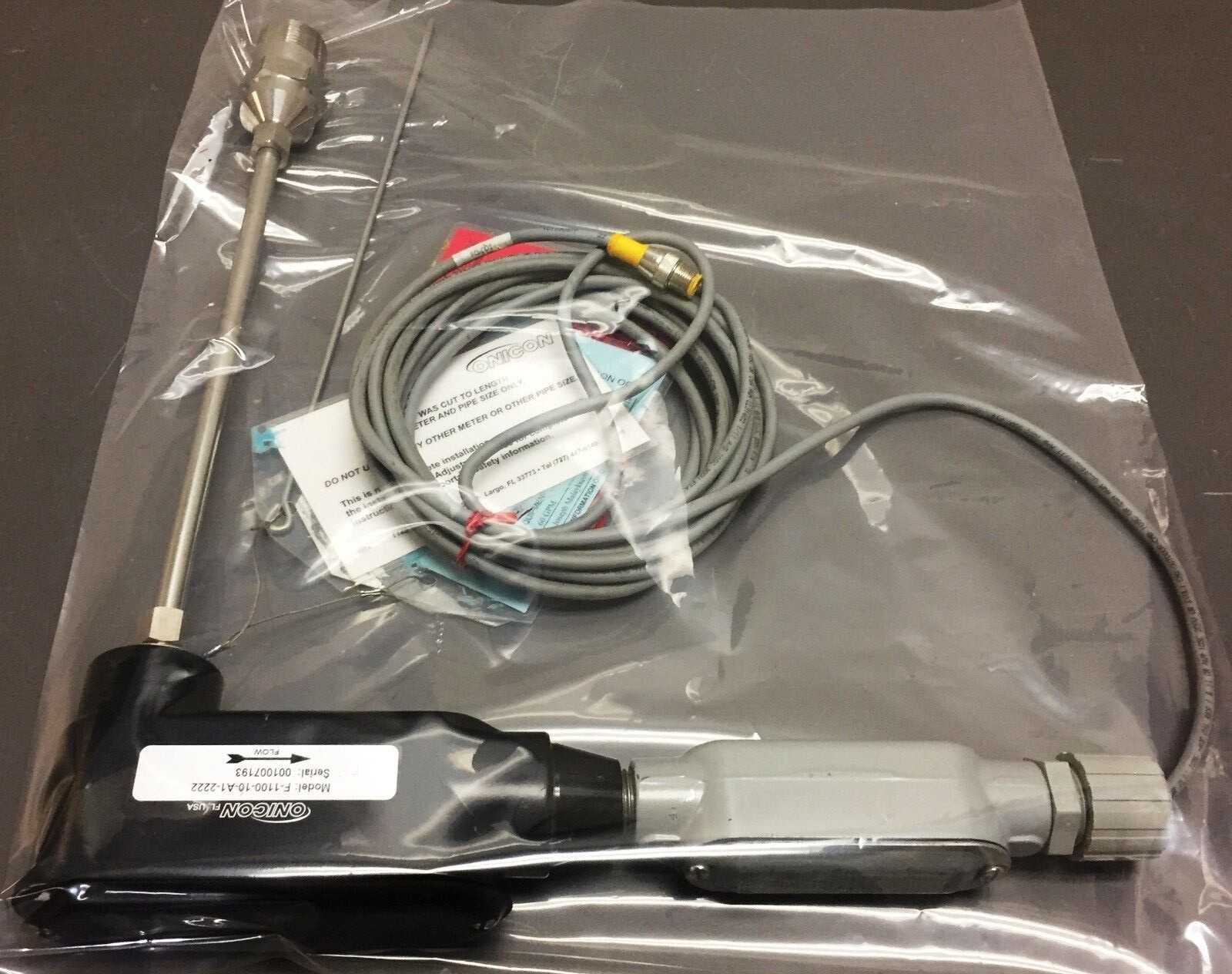 Onicon F-1100-10-A1-2222 Insertion Turbine Flow Tool