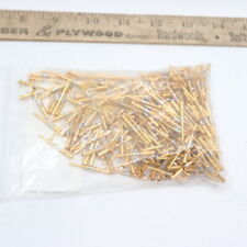 (300-Pk) Power Contacts Pin Assembly Gold 18 -16 AWG .8 -1.4 mmÂ² Wire Size picture