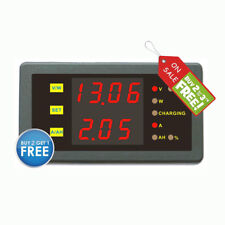 Battery Monitor DC 120V 100A Volt Current Ah Power Combo Meter Charge Discharge picture