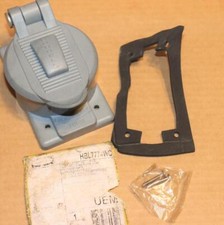 One Hubbell Wiring Device-Kellems Hbl7774WO 1 -Gang Vertical Weatherproof Cover picture