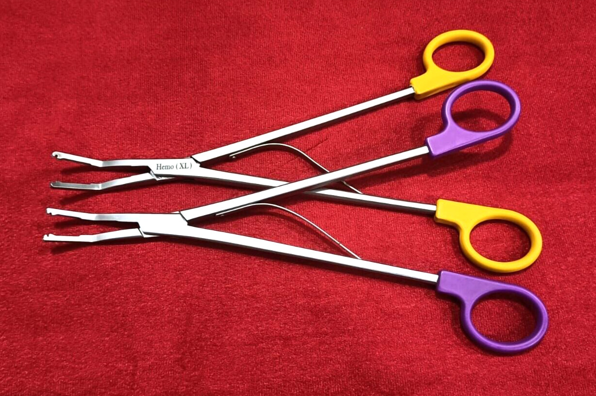 2pc-Open Surgery Hem-O-Lok Applier Large-Size /XL-Size Best Quality Reusable