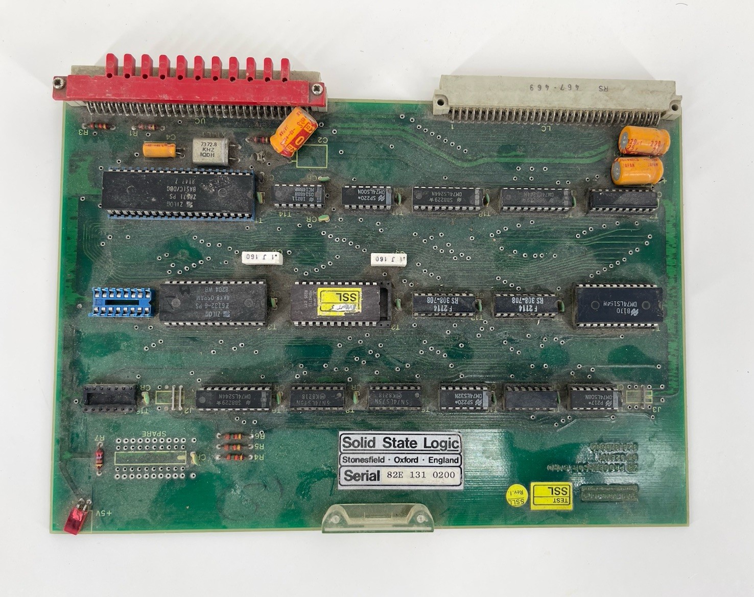 Vintage Solid State Logic SSL 82E131 Z8 Processor Card Console Computer Board #3
