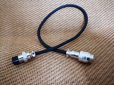Aviation Connector 4-Pin KENWOOD MC-50 MIC to 4-Pin COBRA Radio Adapter HS-44S picture