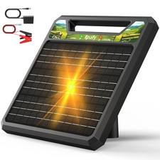 45 Miles Solar Electric Fence Charger Solar Electric Fence for Livestock Horses picture