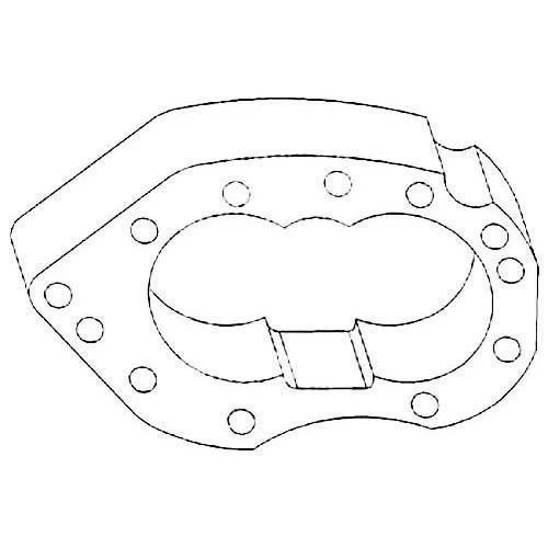 Hydraulic Pump Center Plate fits Oliver Super 77 Super 88 77 88 770 880 K2043B Hydraulic Pump Center Plate fits Oliver Super 77 Super 88 77 88 770 880 K2043B