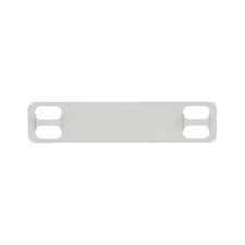 Panduit Mmp350-C316 Marker Plate, 316 Stainless Steel, 3/4 In H X 3 1/2 In W, picture