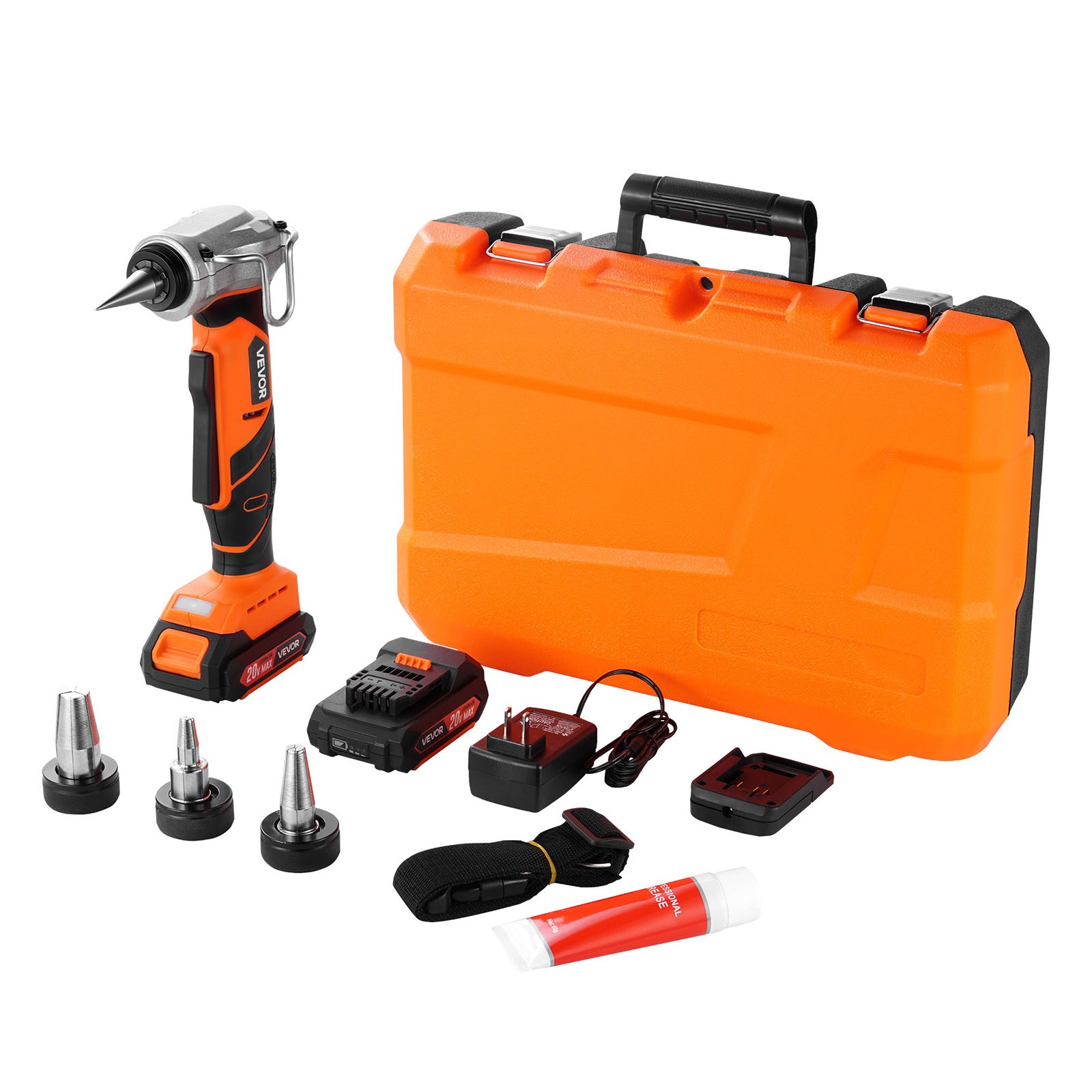 VEVOR Cordless Electric Tube Expander 20V Max for 1/2 VEVOR Cordless Electric Tube Expander 20V Max for 1/2