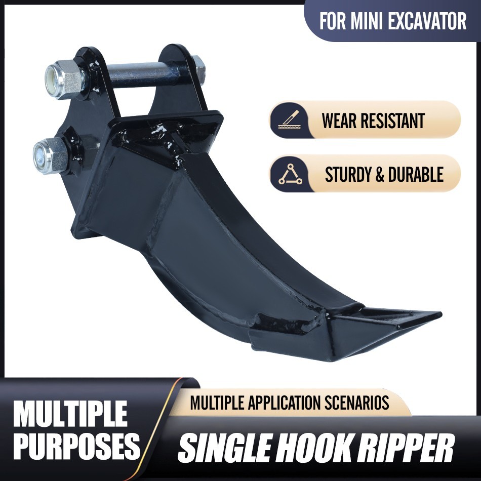 Mini Excavator Ripper Attachment, Fits 0.8‑1.5 Ton Digger | US Local Warehouse