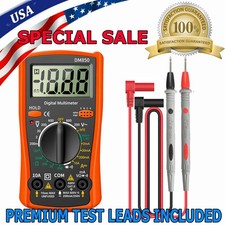 Digital Multimeter AC DC Voltmeter Ammeter Ohmmeter Volt Tester Meter DM850 picture