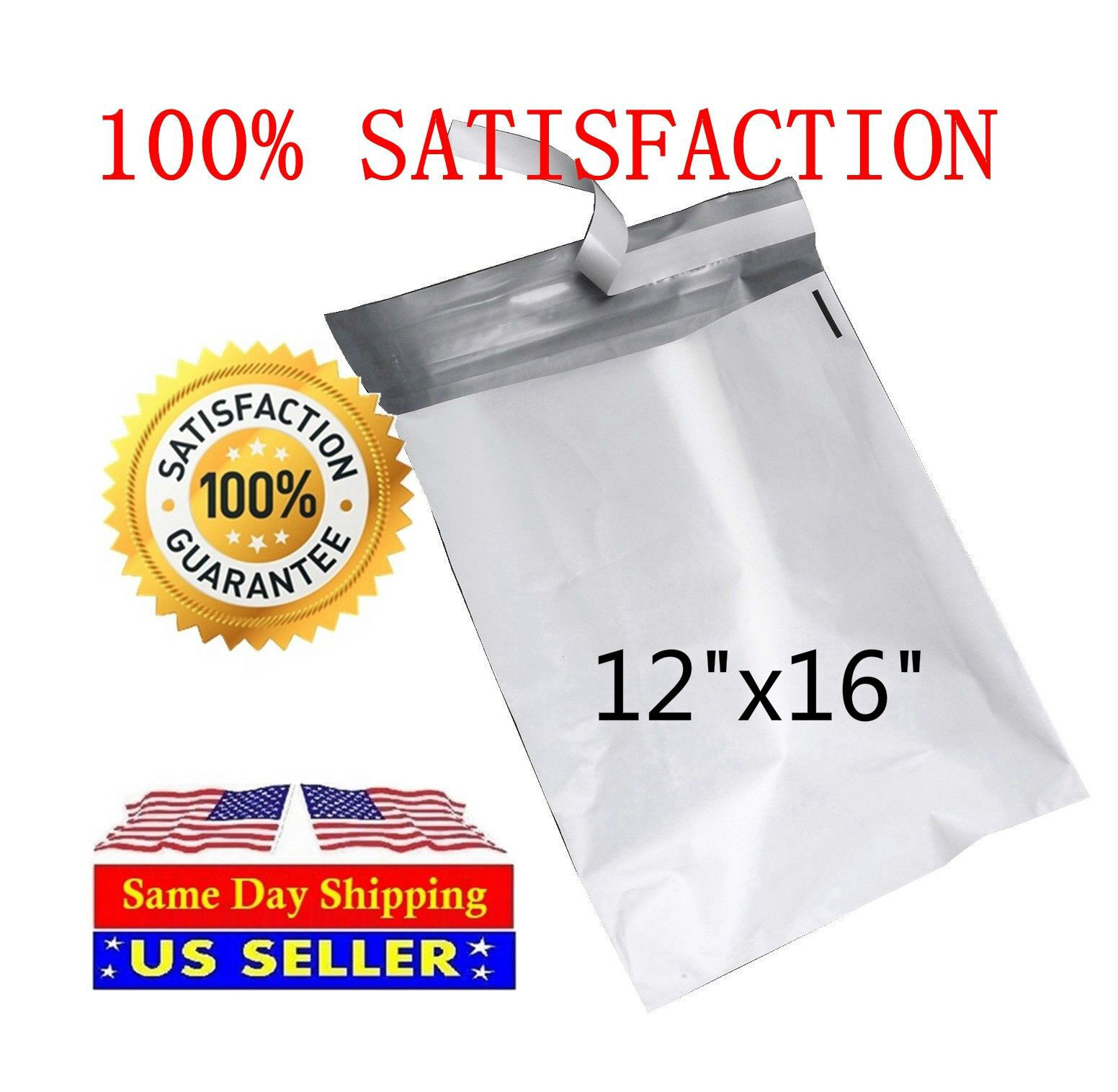 12X16 Poly Mailers Self Sealing Shipping Envelopes Mailing Bags - ST ShipMailers