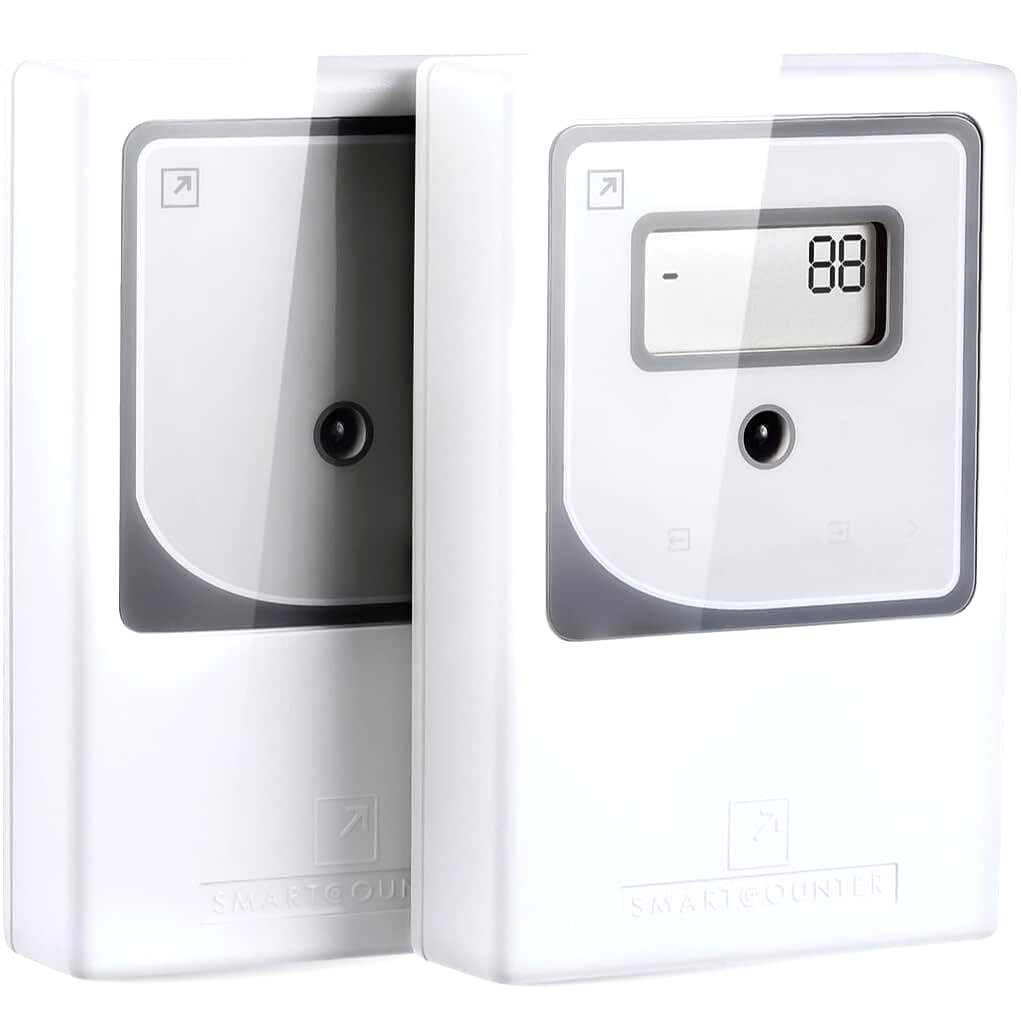 Retail People Counter Security Checkpoint Infrared Wireless Visitor 98% Accuracy Retail People Counter Security Checkpoint Infrared Wireless Visitor 98% Accuracy