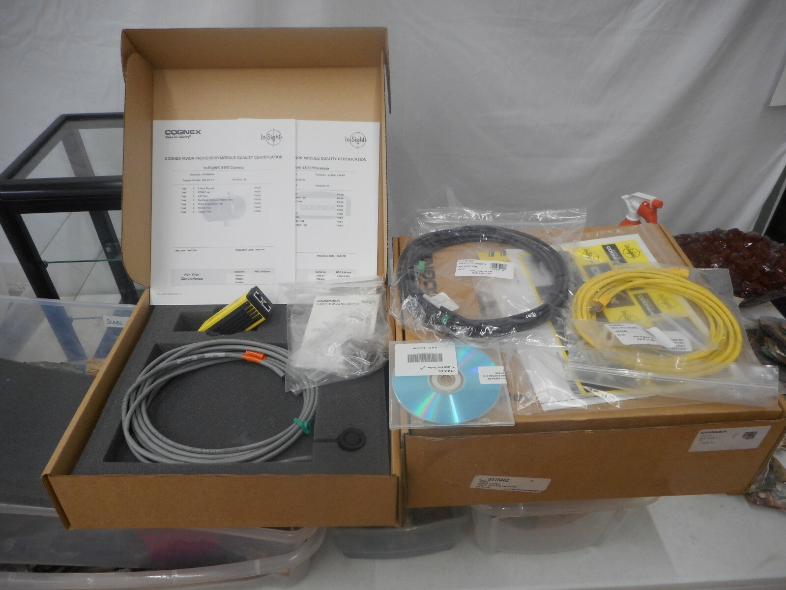NOS Cognex 4100 In-Sight Model 805-0037-1 remote camera system new in the box NOS Cognex 4100 In-Sight Model 805-0037-1 remote camera system new in the box