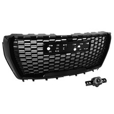 Glossy Black ABS Front Hood Grille for 21-24 GMC Yukon picture