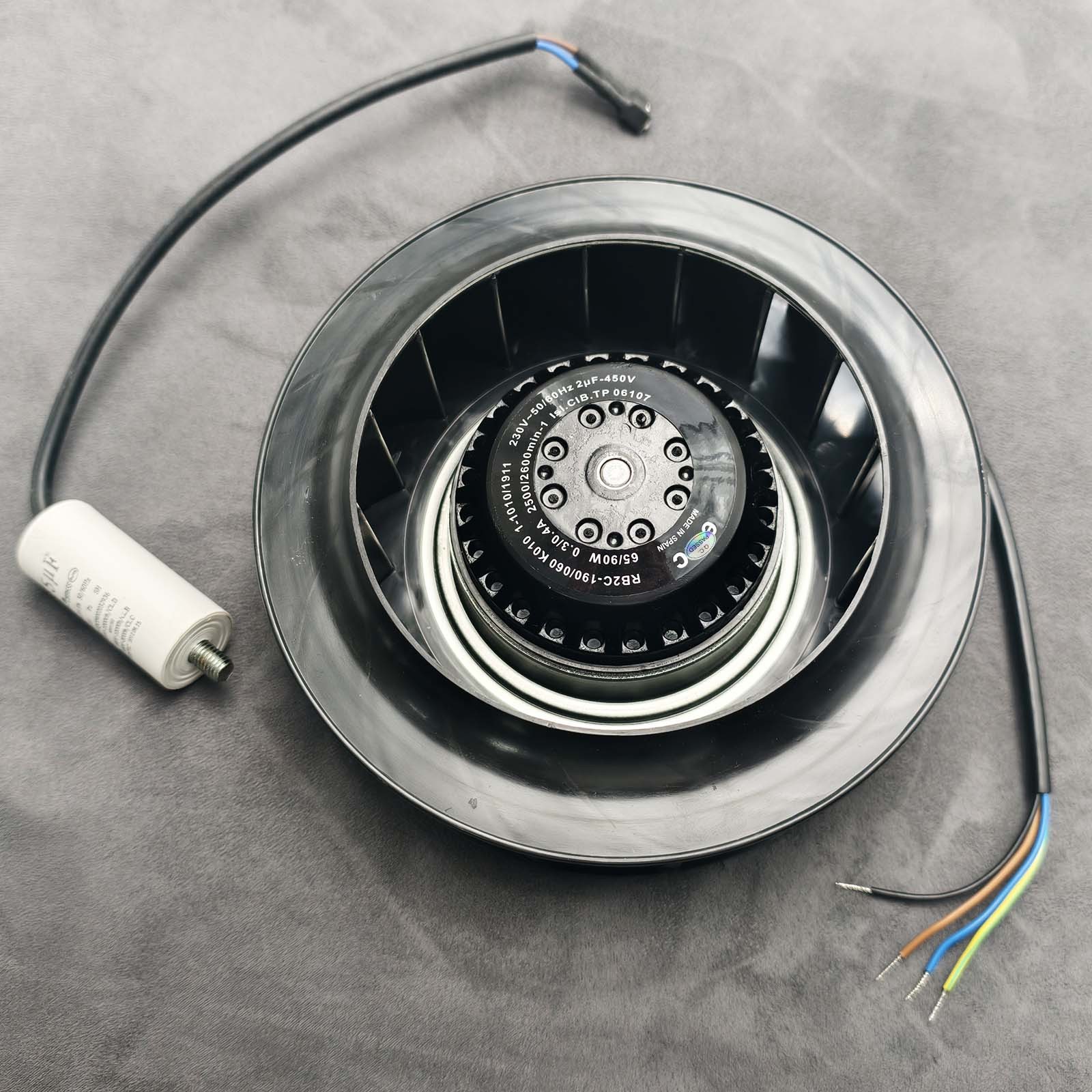 1pcs New Fan for EMC RB2C-190/060 K010 1-1010 230V 65/90W 1pcs New Fan for EMC RB2C-190/060 K010 1-1010 230V 65/90W