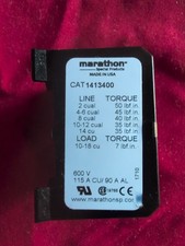 MARATHON CAT1413400 SPECIAL PRODUCTS POWER DISTRIBUTION BLOCKS 600V 115 A CU/90 picture
