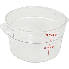 Cambro RFSCW2135 2 qt Camwear® Food Storage Container picture