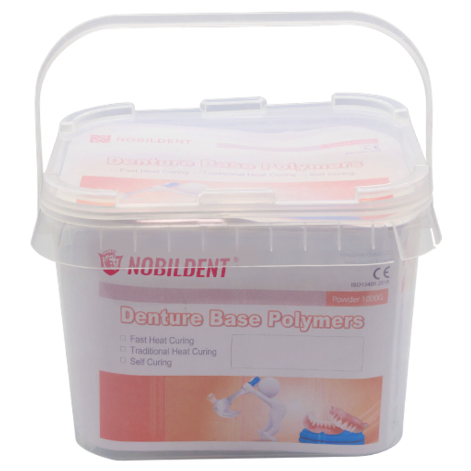 HUGE 1000g Dental HEAT CURRING Acrylic Denture Base Material Heat Cure Powder HUGE 1000g Dental HEAT CURRING Acrylic Denture Base Material Heat Cure Powder