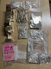 Powerwave Technologies Silver Plated RF Internal Chassis Plates & Pins Lot picture