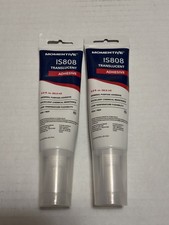 Brand New x2 Tubes Of Momentive IS808 Silicone Adhesive 2.8 fl oz Translucent picture