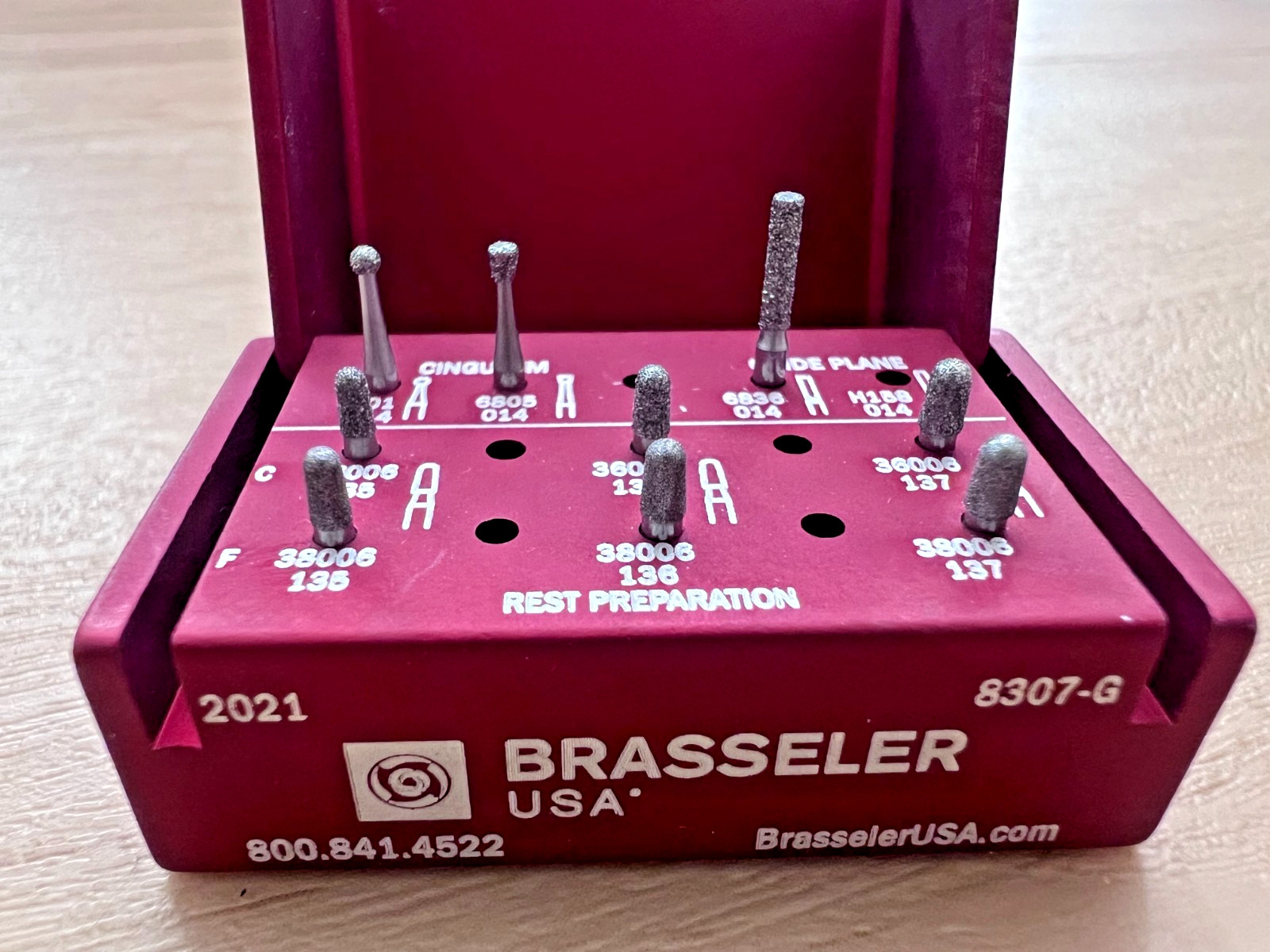 BrasselerUSA: Removable Partial Denture Prosthodontic System Bur Block BrasselerUSA: Removable Partial Denture Prosthodontic System Bur Block