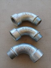 7 NEW Peco elbow 90 degrees long radius stainless steel size 3/4 picture