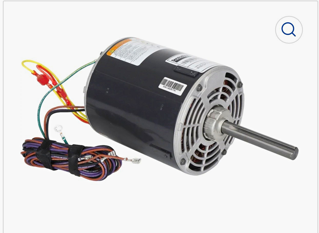 ServiceFirst OEM MOT21780 Air Over PSC Motor 460/380-415V 3.1/3.9-4.1A