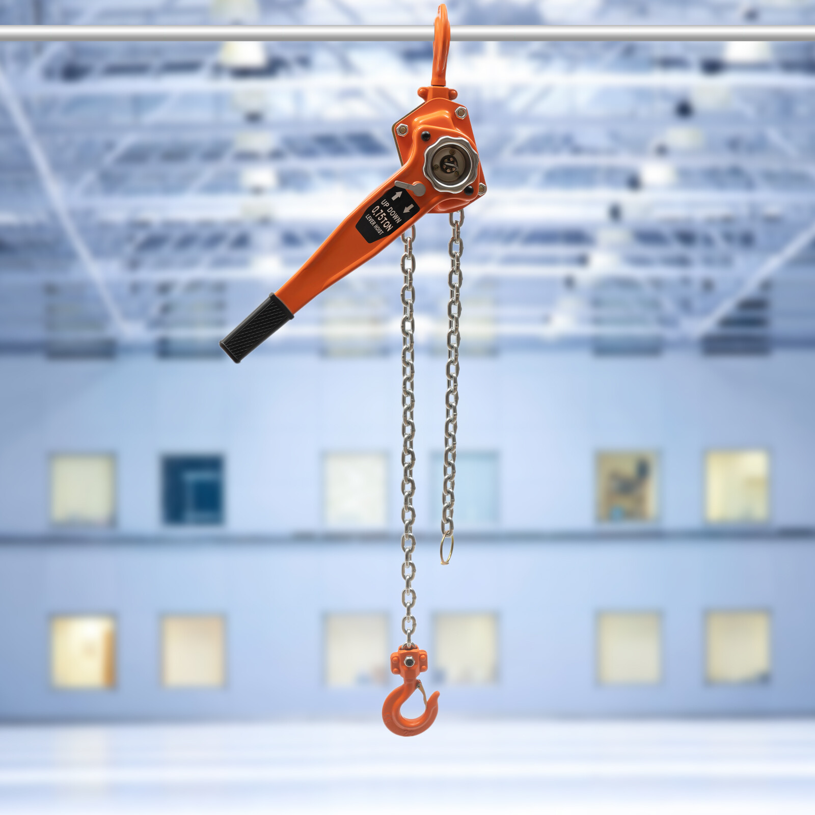 Mini Lever Block Chain Hoist Ratchet Type Come Along Puller 10 FT Lift 0.75 Ton Mini Lever Block Chain Hoist Ratchet Type Come Along Puller 10 FT Lift 0.75 Ton