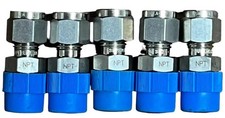 Superlok Male Connector 316 1/4 in. Tube to Male NPT Lot of 5 picture