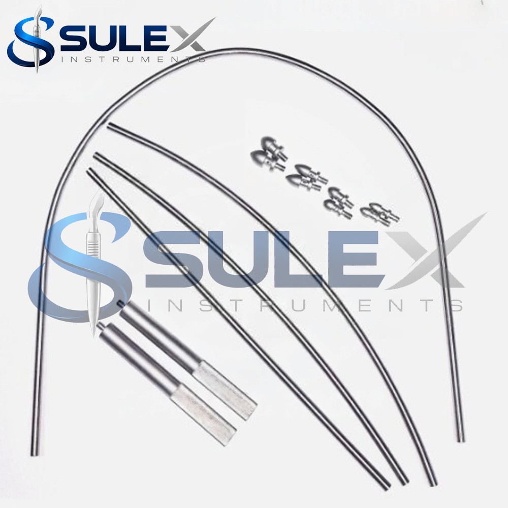 Vascular Set Fistula Tunneler Set of 11 PCs Orthopedic Surgical Instruments Vascular Set Fistula Tunneler Set of 11 PCs Orthopedic Surgical Instruments